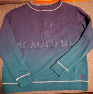 Peace Love World Sweatershirt